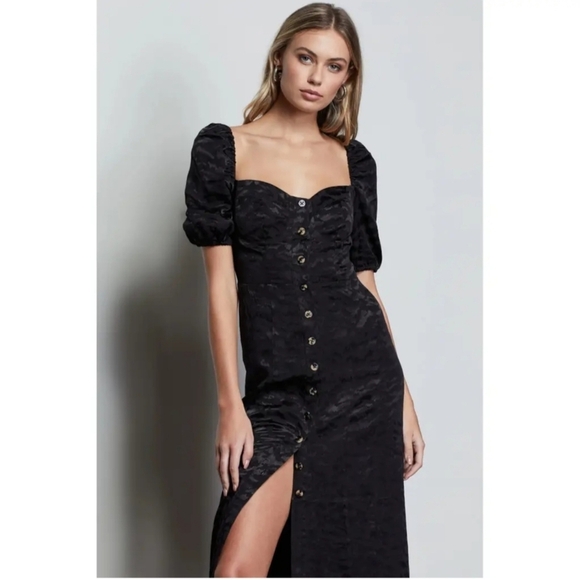 Good American Dresses & Skirts - Good American | Sweetheart Neckline Black Midi Dress L, Black‎